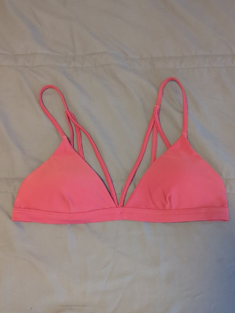 Strappy Triangle Swim Top